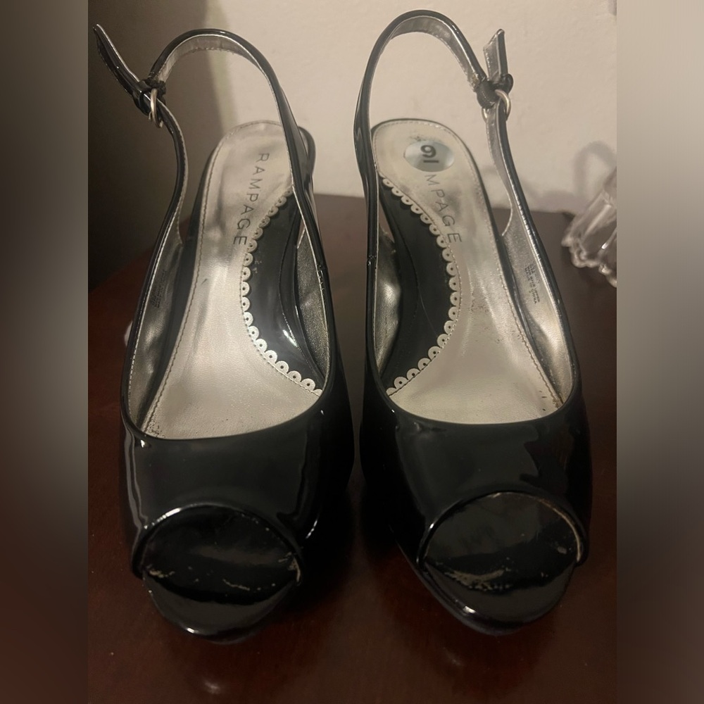 Rampage Heels 👠 Black